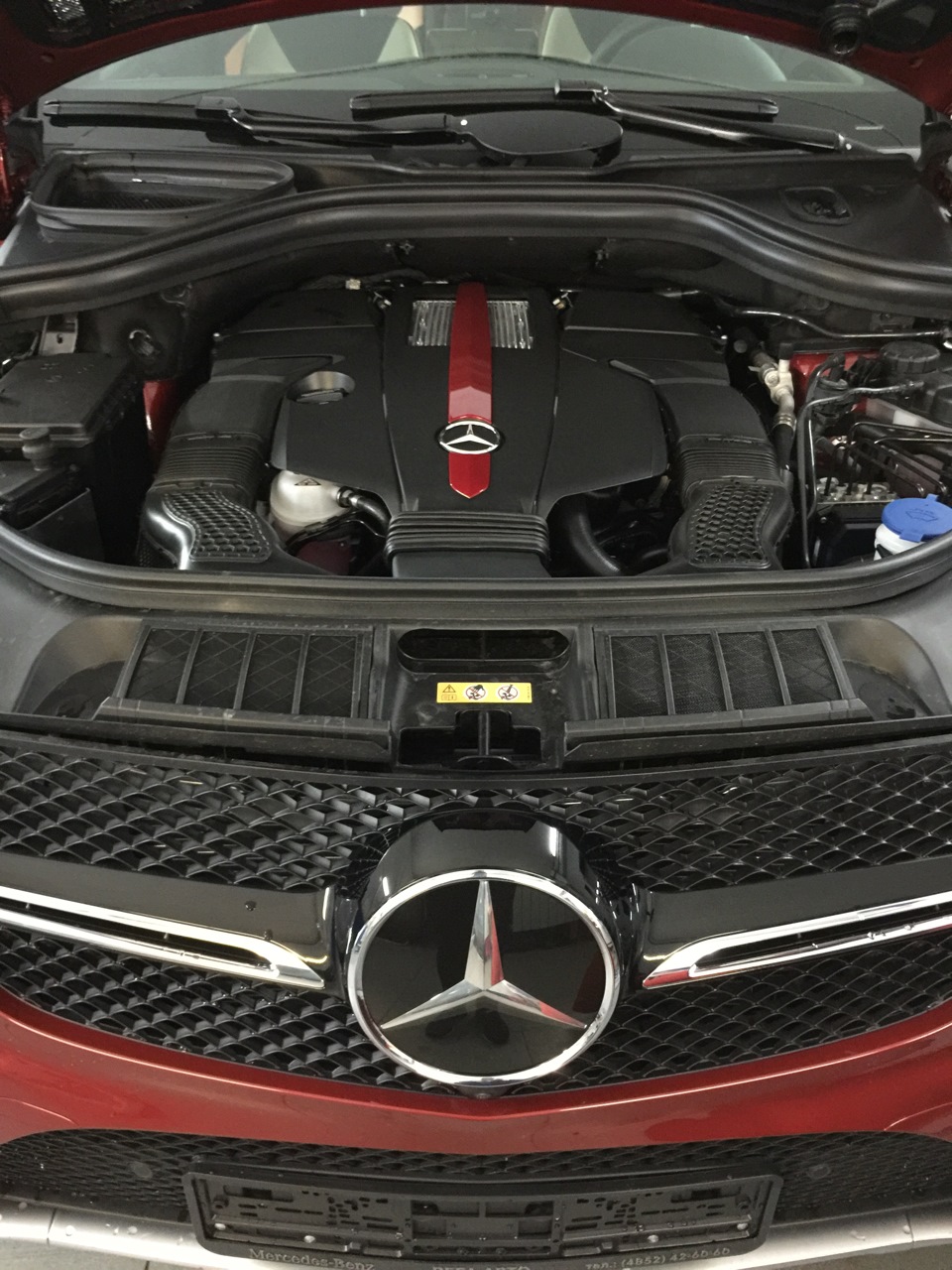 Фото в бортжурнале Mercedes-Benz GLE 43 AMG Coupe