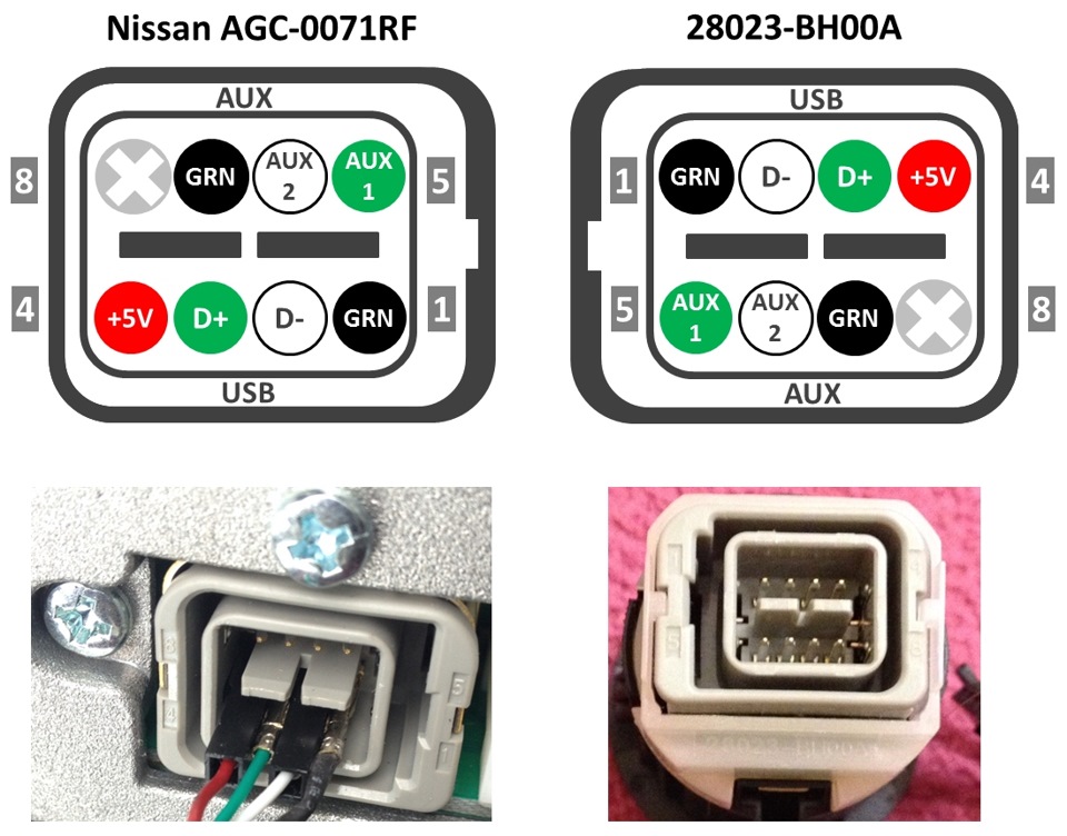 nissan agc-0071rf схема