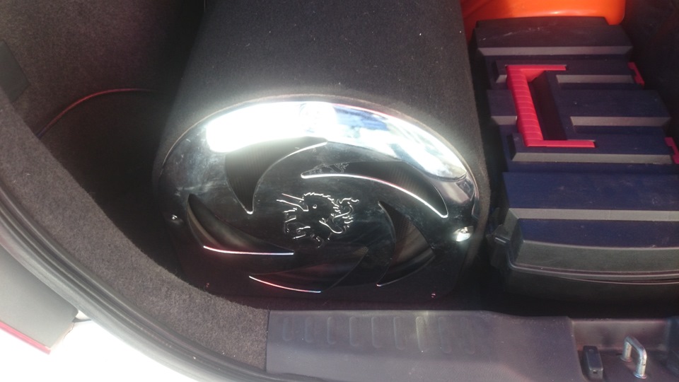 Сабвуфер активный Mystery MTB-300A — Honda Civic Hatchback (7G), 1,7 л ...