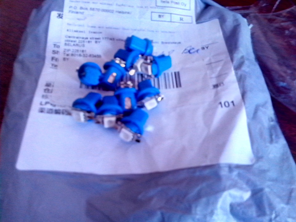 LED диоды 5050 в панель приборов !(вместо диодной ленты)! — Peugeot 405 ...