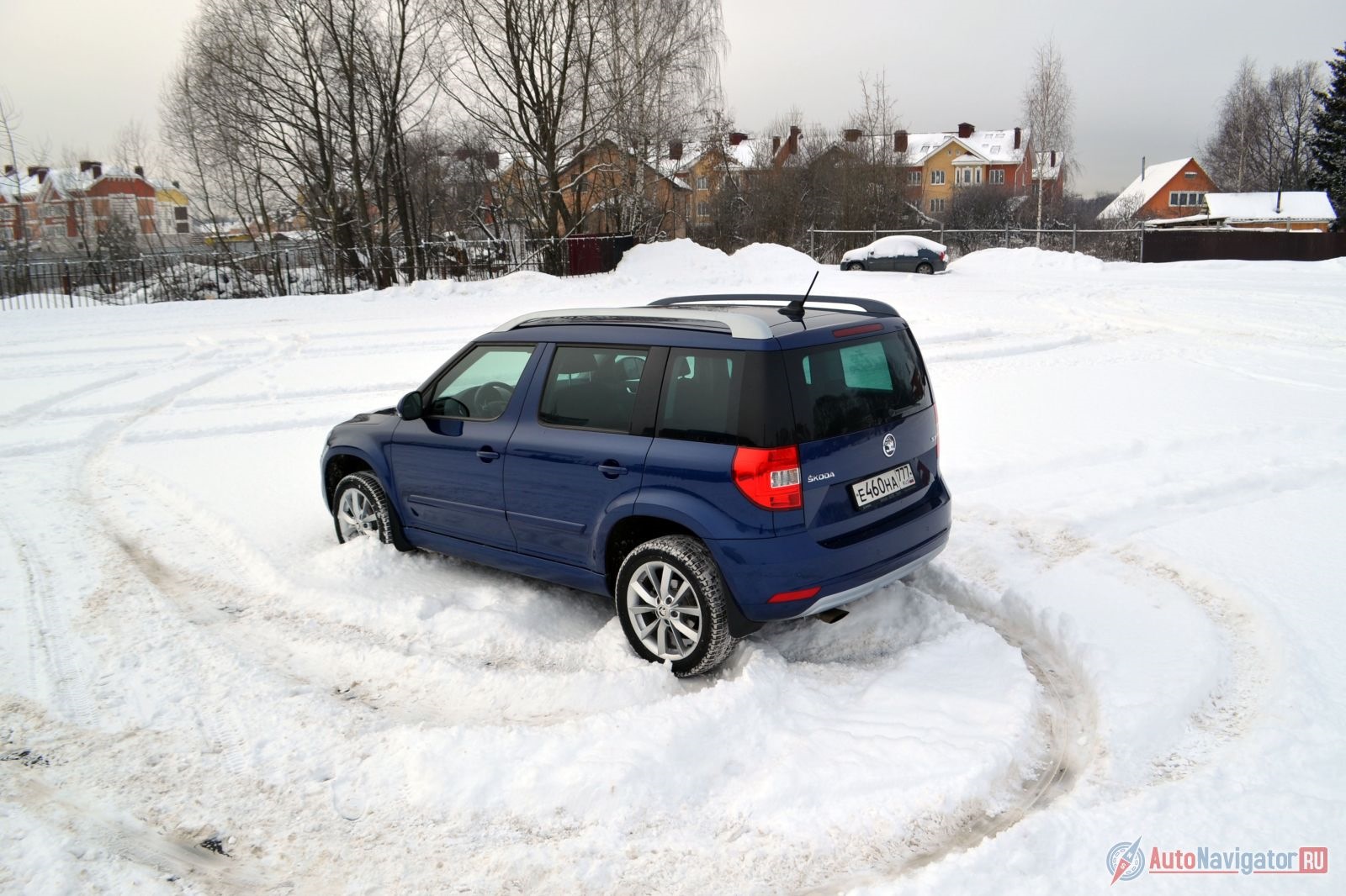 Skoda Yeti для путешествий.