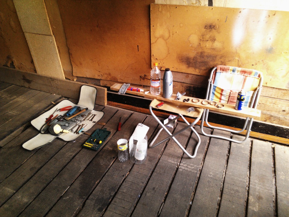 Замена крана печки + ежегодный технический осмотр — LADA 21013, 1,2 л ...