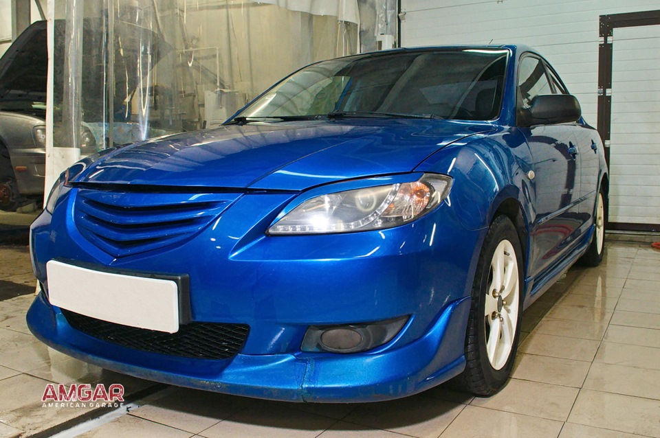 Mazda 3. Локальный кузовной ремонт — AMGAR на DRIVE2