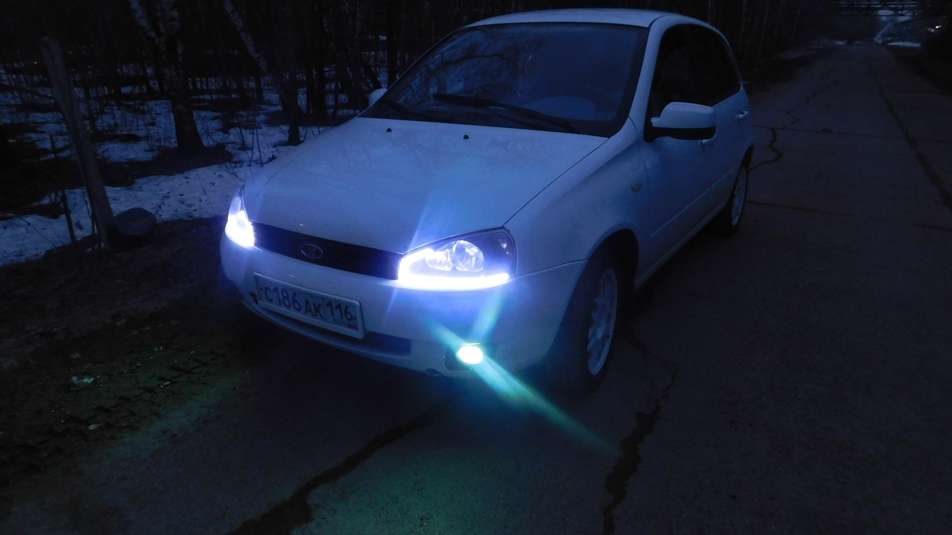 Lada Калина хэтчбек 1.6 бензиновый 2011 | WhiteAngel Казань на DRIVE2