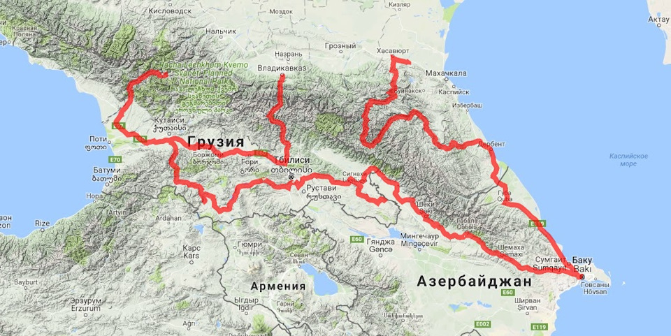 Карта нальчик грозный