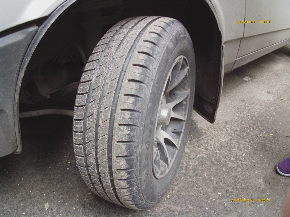 Новоя резина для БЕЛКИ! — Lada 2108, 1,3 л, 1988 года | шины | DRIVE2