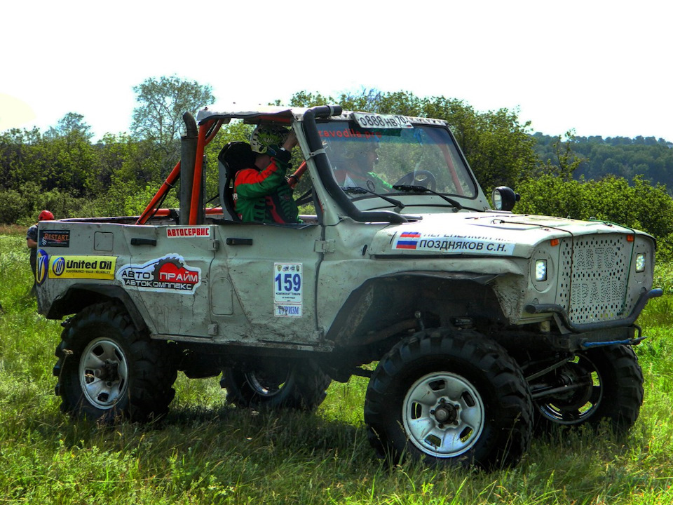 II этап Чемпионата Сибири по трофи-рейдам "Бегемот-трофи" — УАЗ 31512 ...