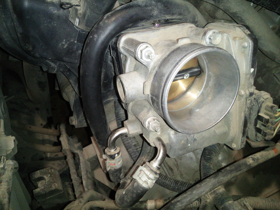 утечка дросселя.