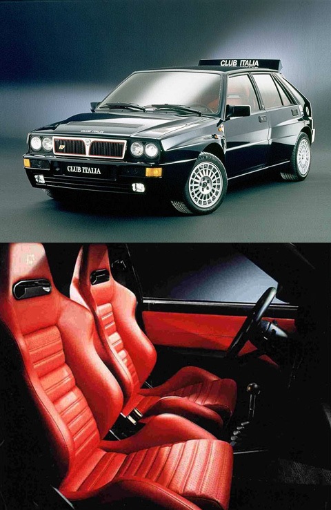 Lancia Delta HF integrale салон