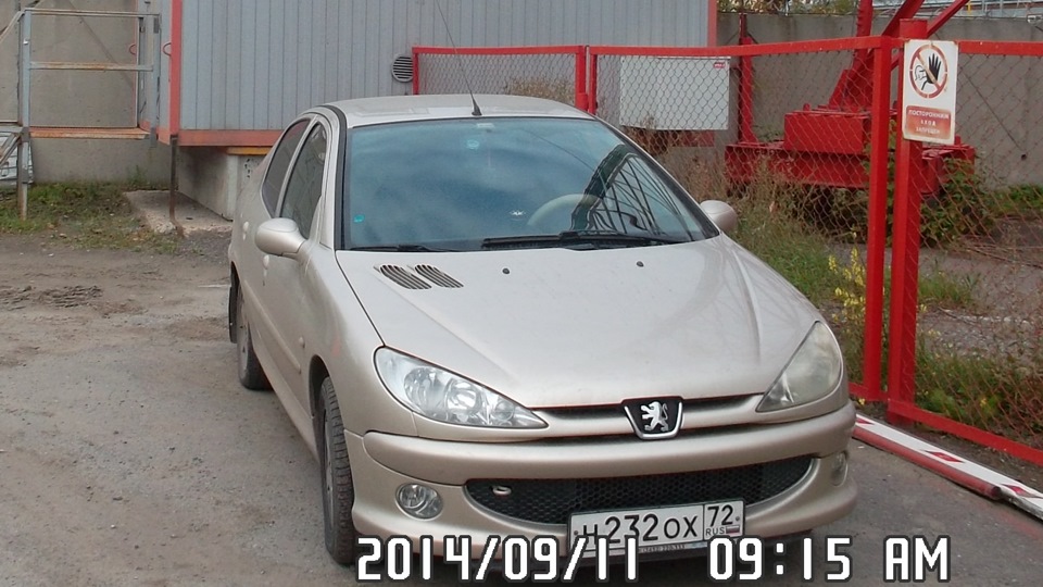 Чистка и адаптация дроссельной заслонки — Peugeot 206 Sedan, 1,4 л ...