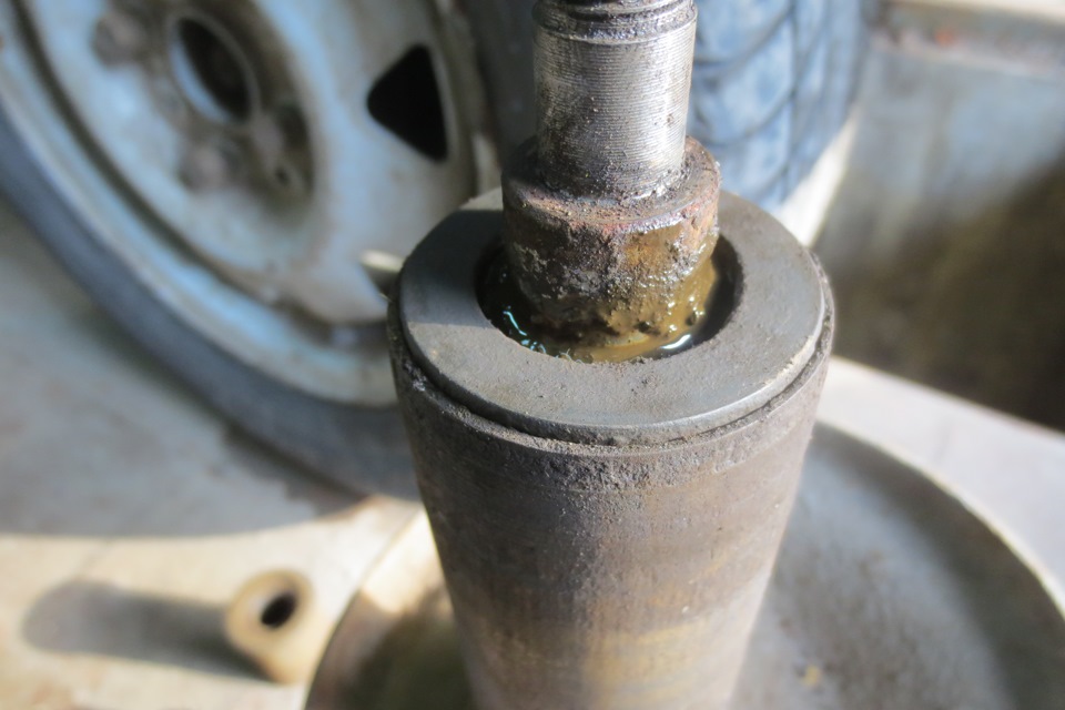 Переделка амортизаторов под вкладыш