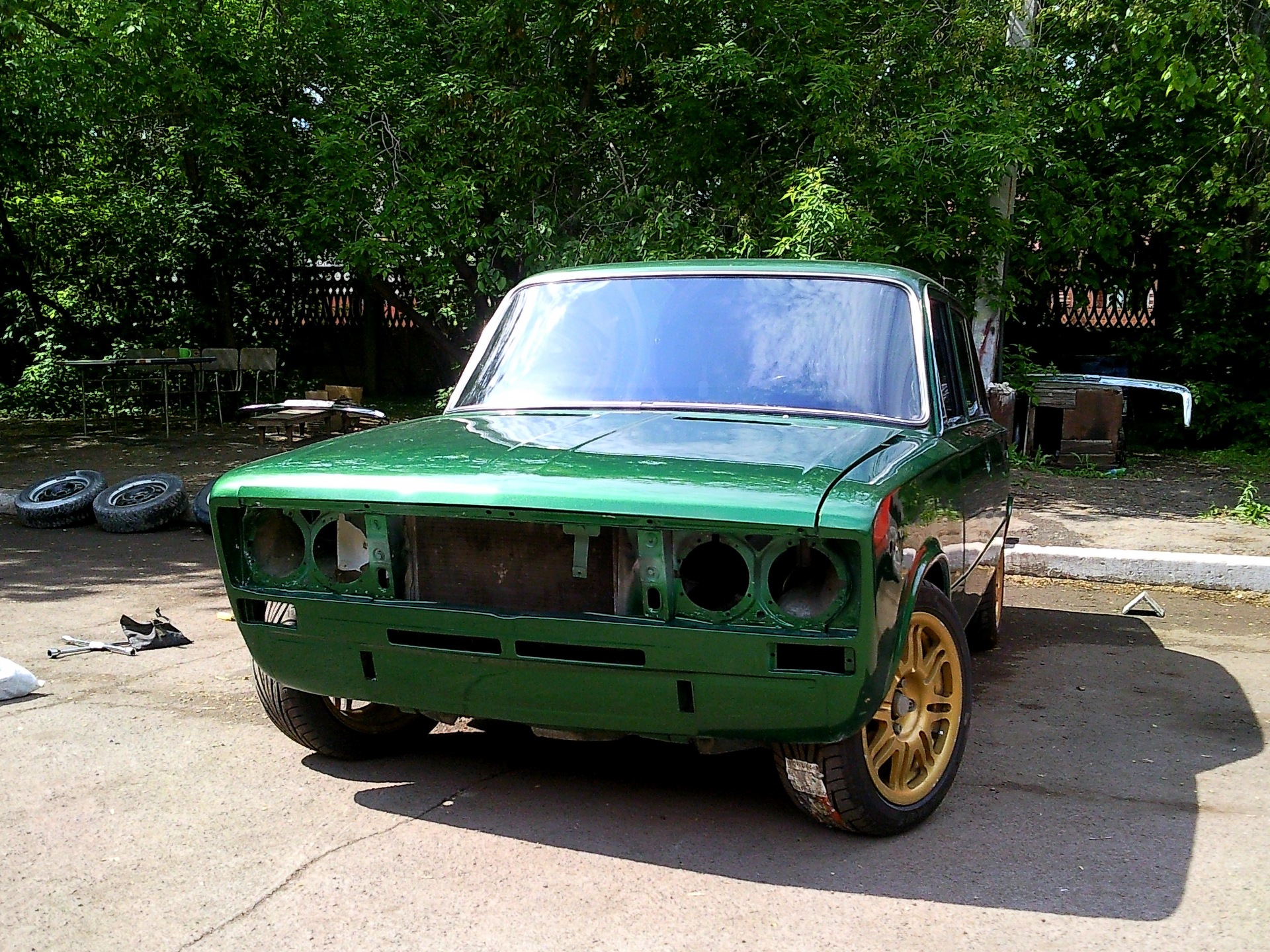 Забрал с покраски, перезд в деревню. Снова приключения! =) — Lada 2101, 1,2  л, 1971 года | кузовной ремонт | DRIVE2