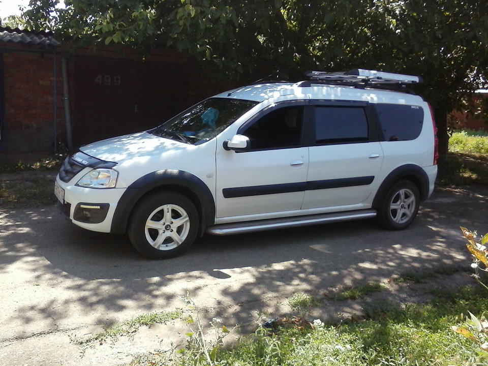 Замена всех Амортизаторов купленных ранее … — Lada Ларгус, 1,6 л, 2014 ...