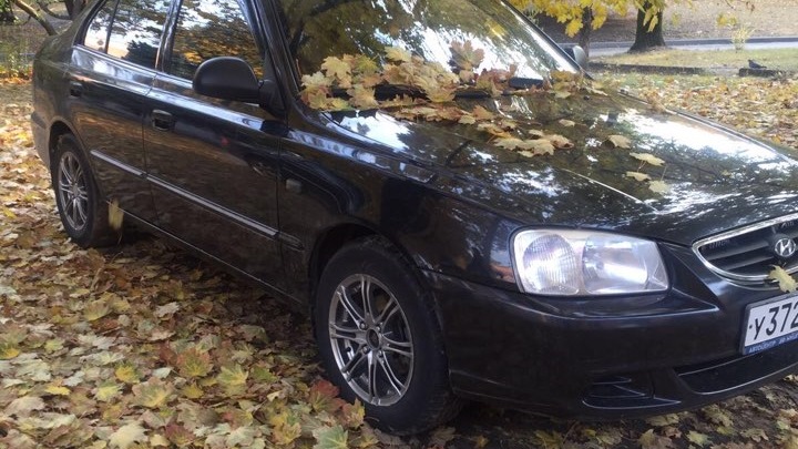 Hyundai Accent (2G) 1.5 бензиновый 2007 | Бизнес класс на DRIVE2