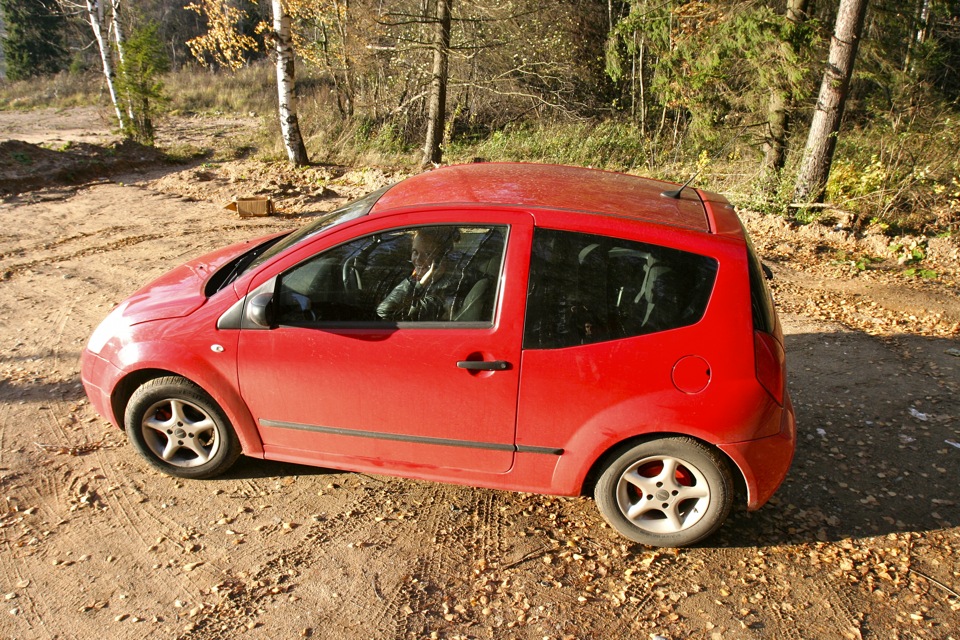 Проверка на проходимость — Citroen C2, 1,4 л, 2006 года | фотография ...