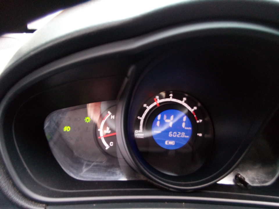 Обороты и скорость( временно) — Lifan X60, 1,8 л, 2013 года ...