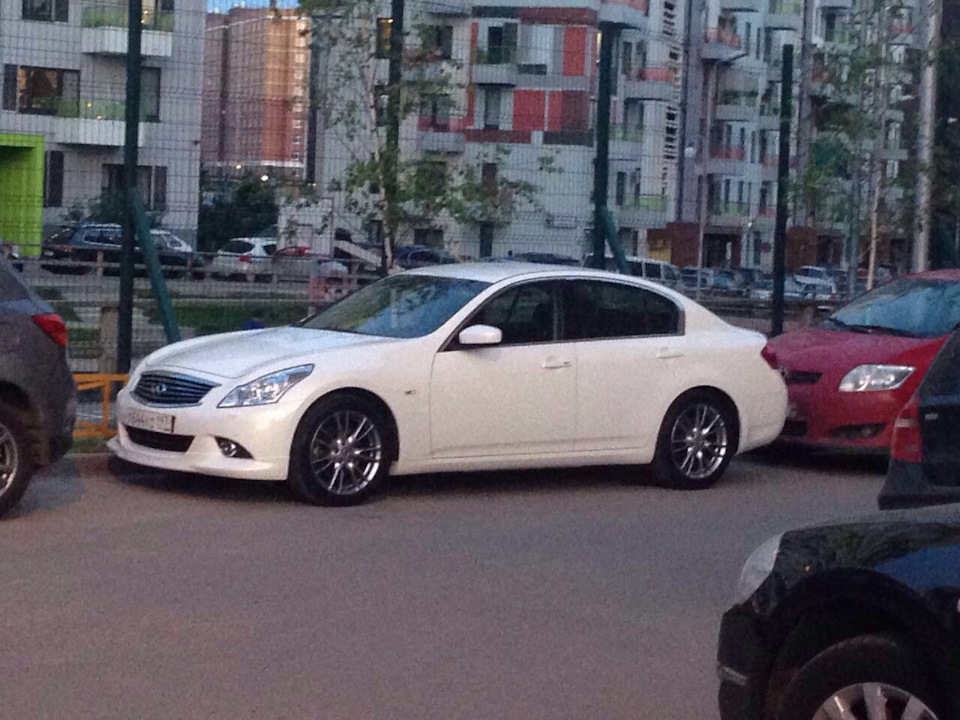 Пружины занижение infiniti g25