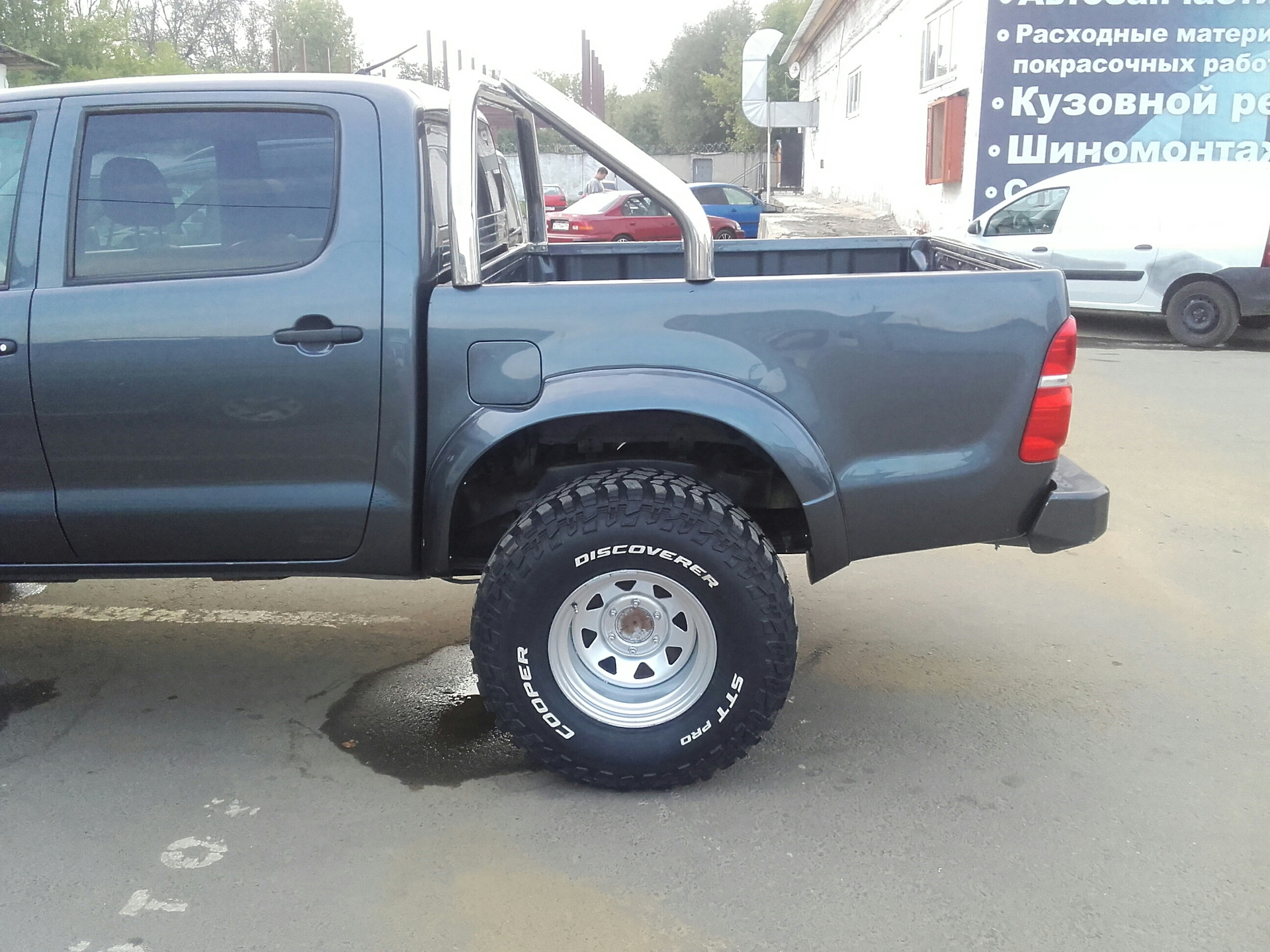 размер колес хайлюкс