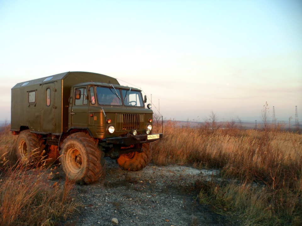 Фото газ 66 с будкой