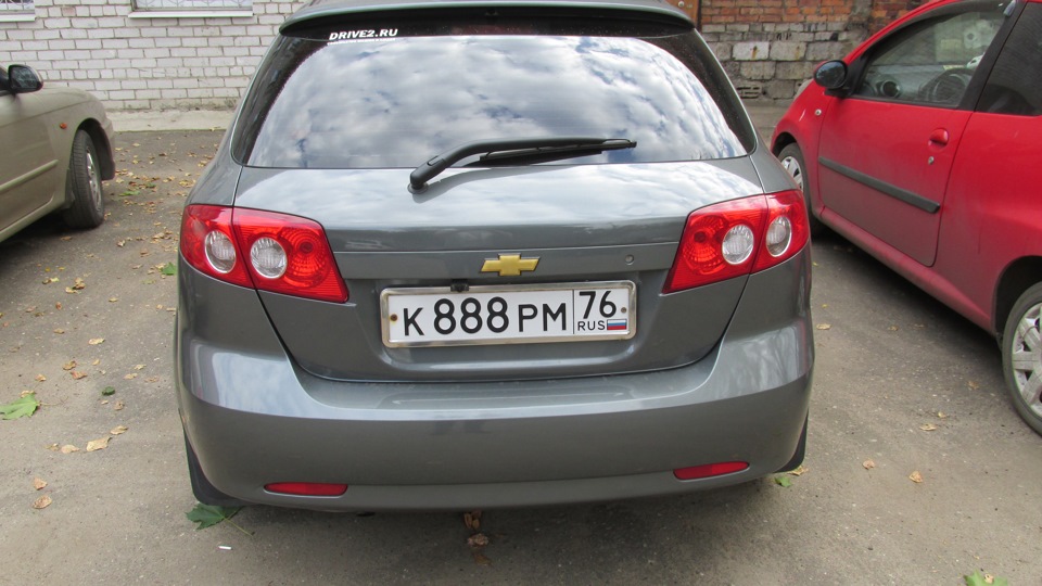 Chevrolet Lacetti седан габариты