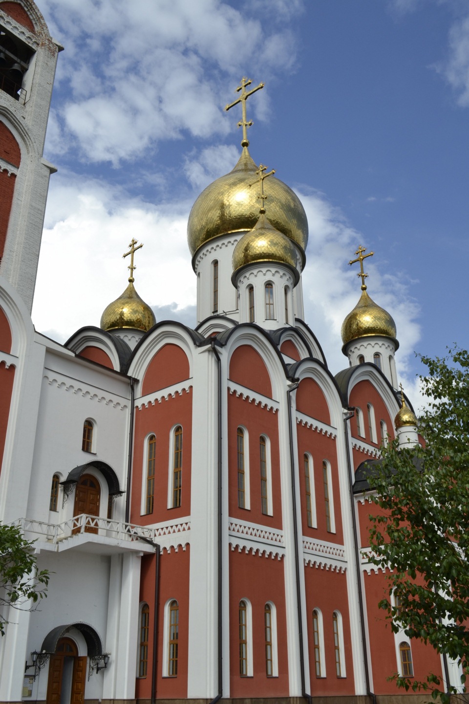 Храм Георгия Победоносца в Одинцово зима