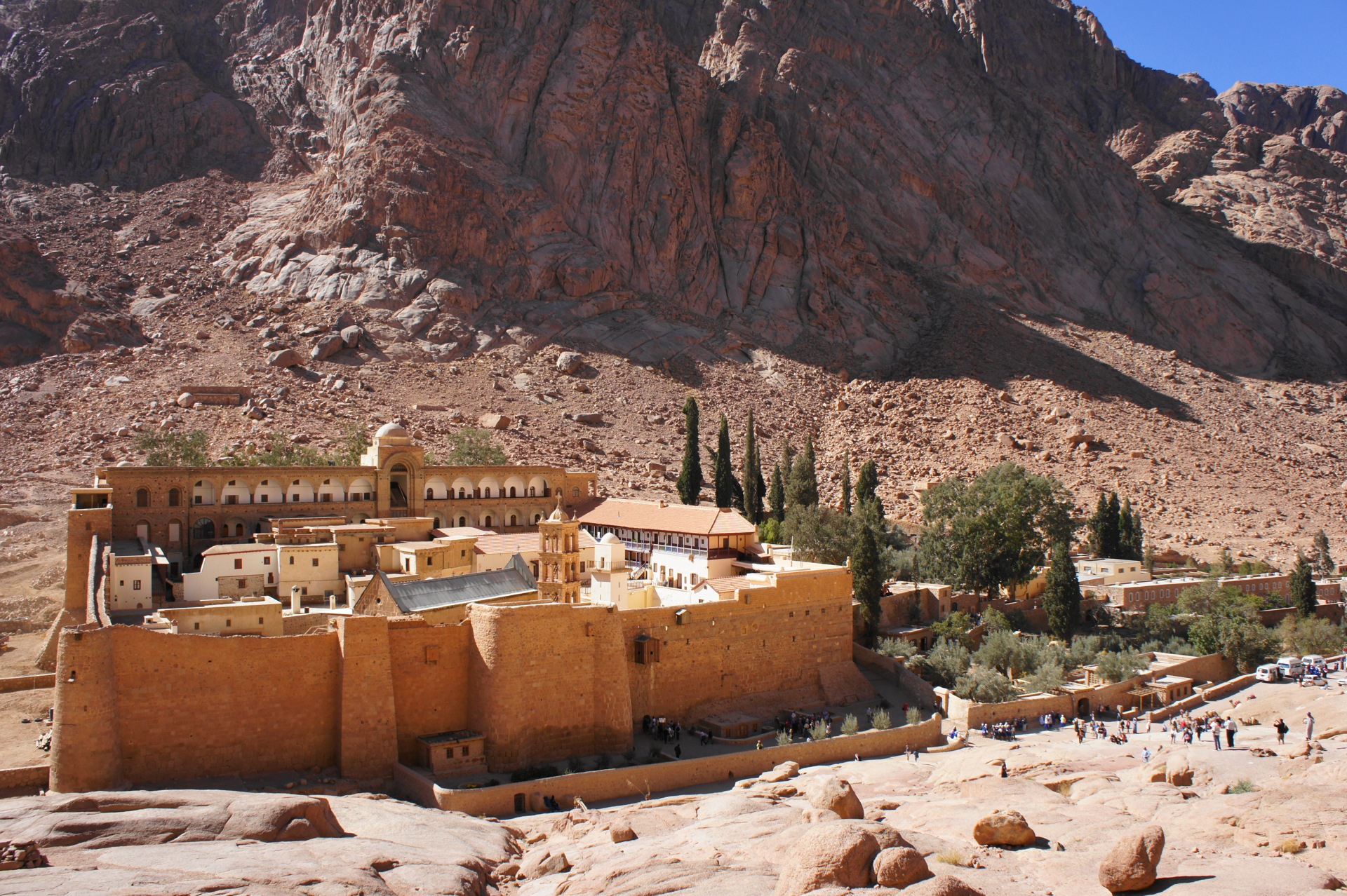 Гора Синай монастырь Святой Екатерины