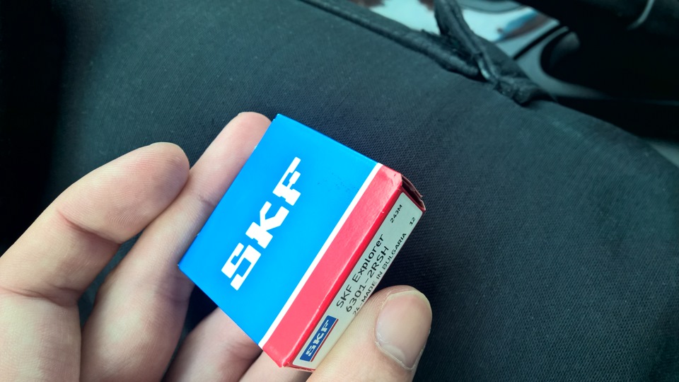 Подшипник натяжного ролика — Nissan Maxima QX (A33), 2 л, 2002 года ...