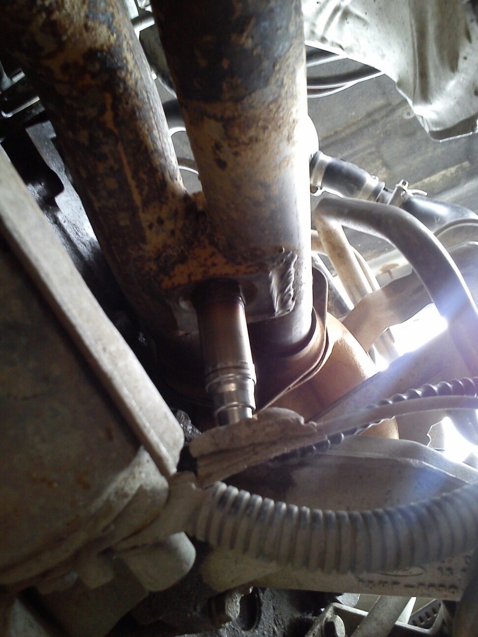 колхоз часть 2(лямбда и ДПДЗ) — Ford Sierra, 2 л, 1987 года | своими ...