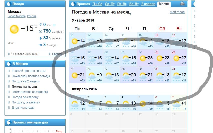 Погода weather почасовой