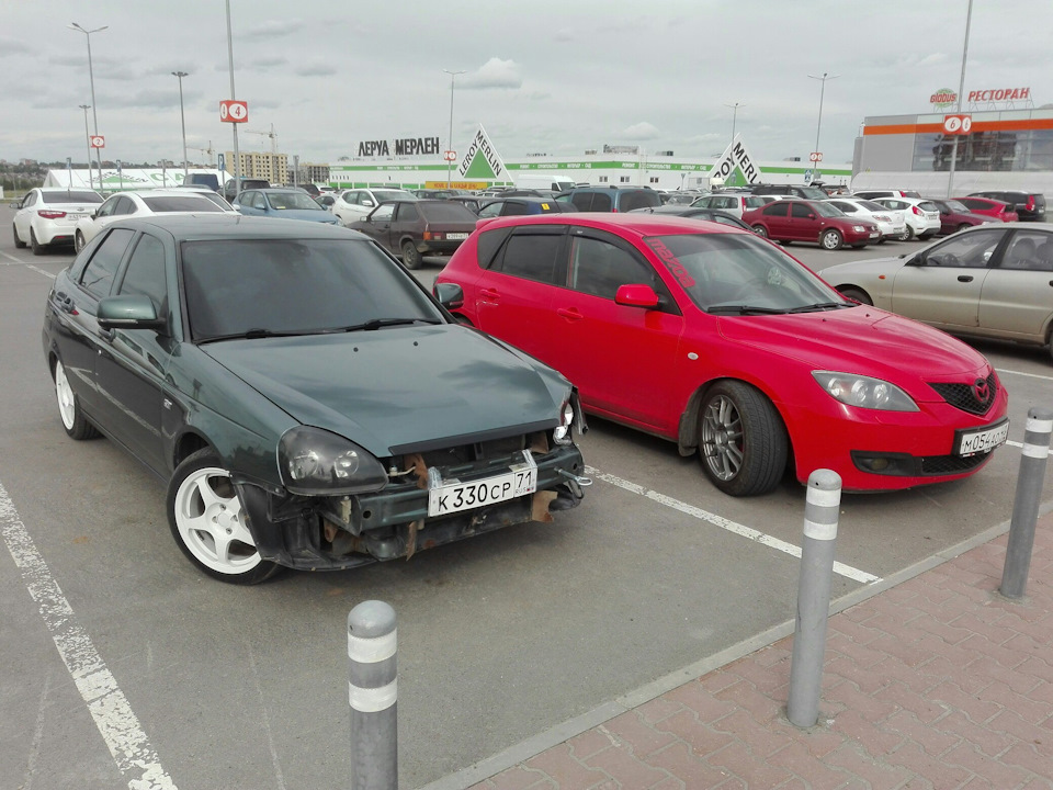 кое-кого спалил))))) — Lada Приора хэтчбек