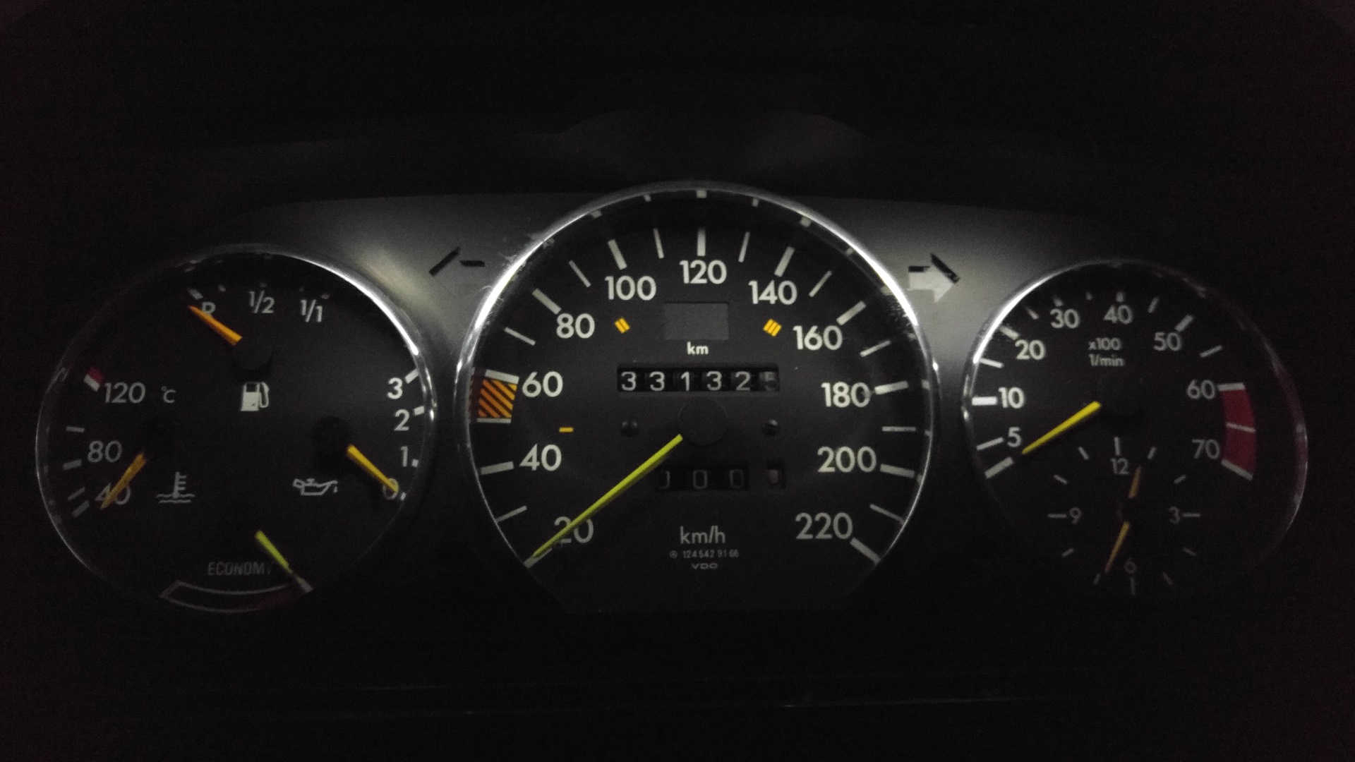Приборная панель W124 — Mercedes-Benz E-class (W124), 3 л, 1987 года ...