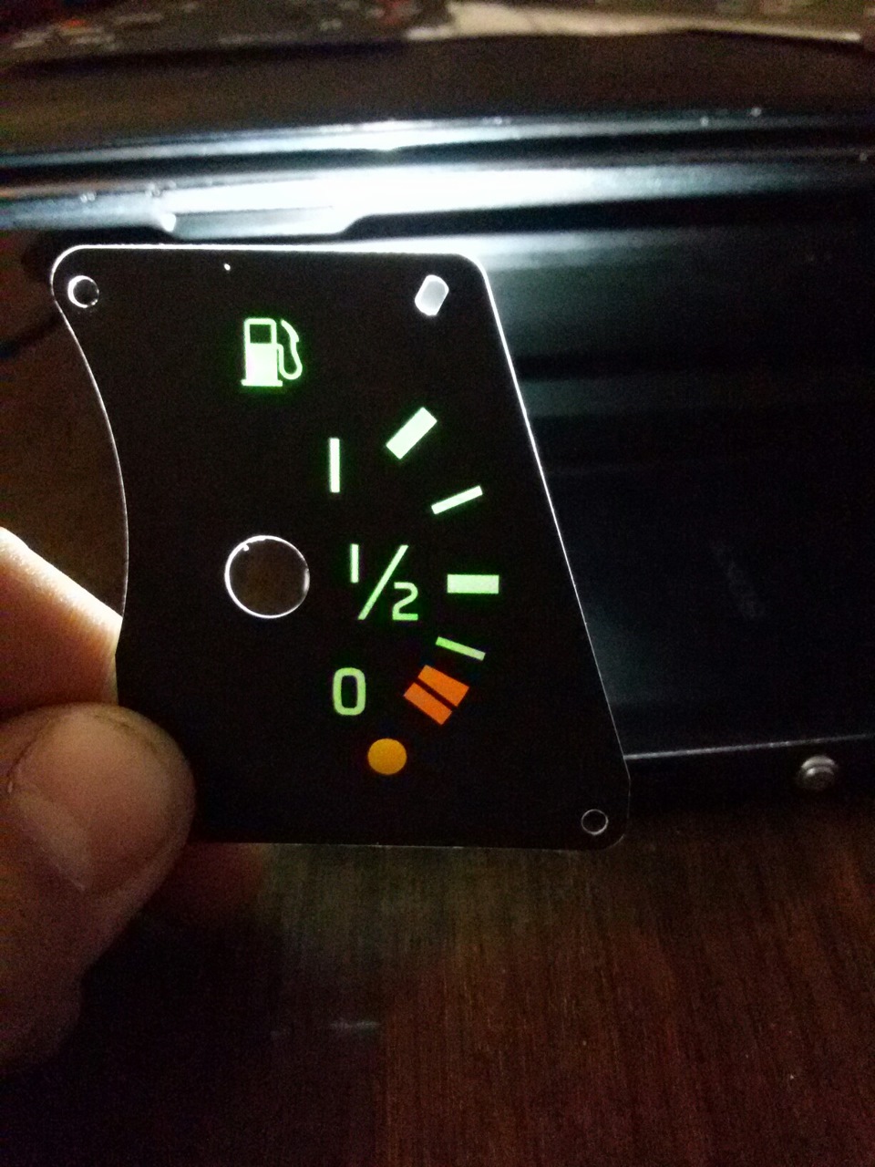 пересвет приборной панели — ГАЗ 3110, 2,3 л., 2001 года | тюнинг | DRIVE2