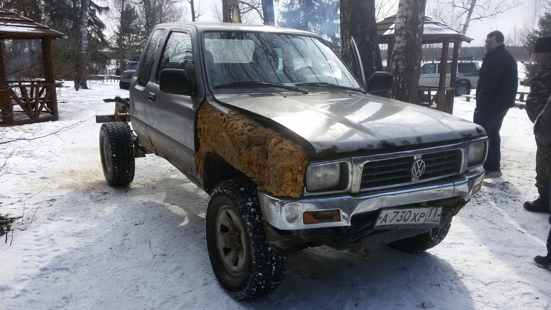 Volkswagen Taro 2.4 дизельный 1995 | Восстановление... на DRIVE2