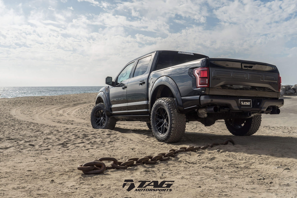 Ford Raptor | HRE P161 in Satin Black — Megawheel.ru на DRIVE2