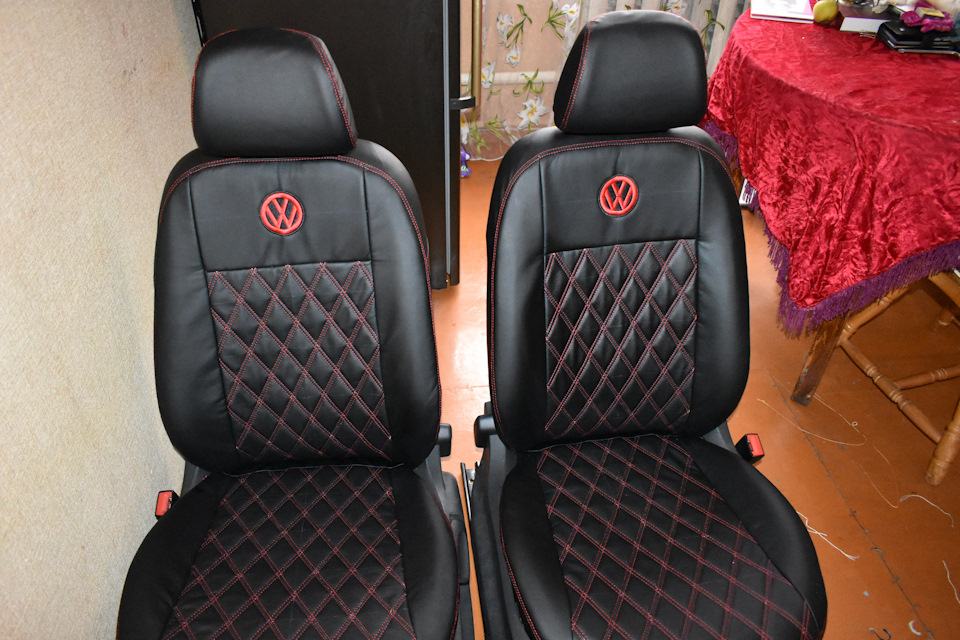 чехлы — Volkswagen Polo Sedan, 1,6 л., 2011 года | аксессуары | DRIVE2