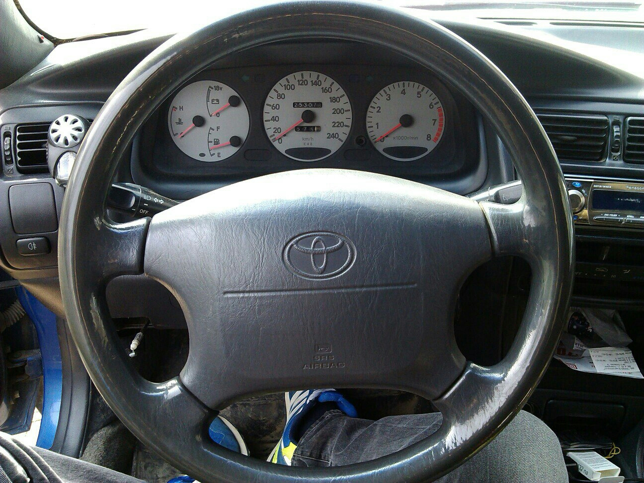 Как снять руль королла 100 Перетяжка руля ! - Toyota Corolla (100), 1,6 л, 1997 года стайлинг DRIVE2