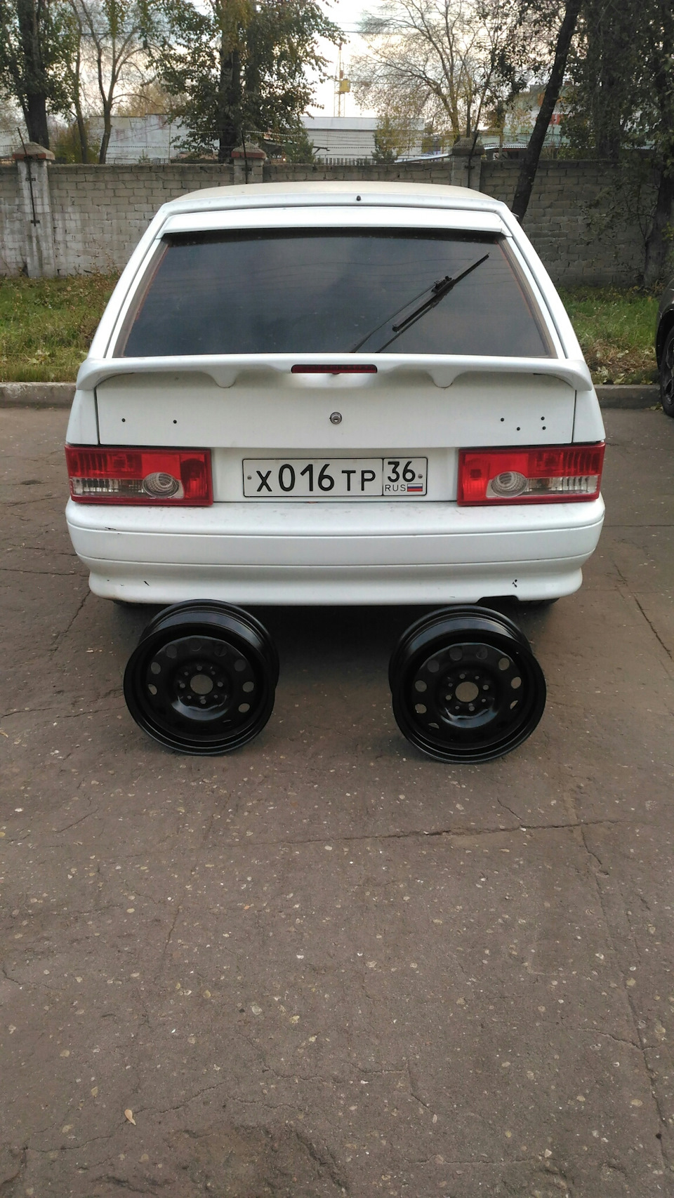 штампы — Lada 2114, 1,5 л, 2005 года | колёсные диски | DRIVE2