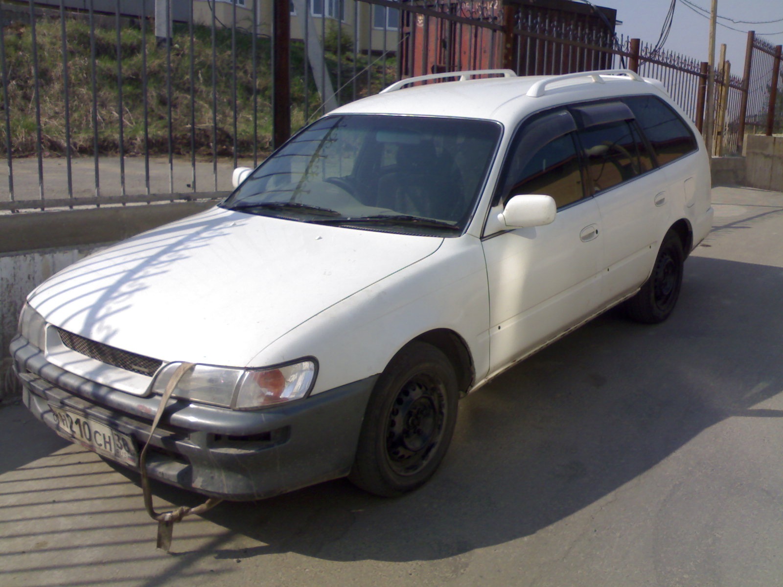 for the first time in first class - Toyota Corolla 16 liter 1997