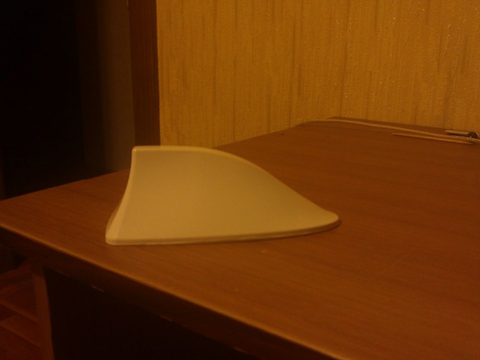 Плавник акулий + доработка — Hyundai Solaris, 1,3 л, 2015 года ...