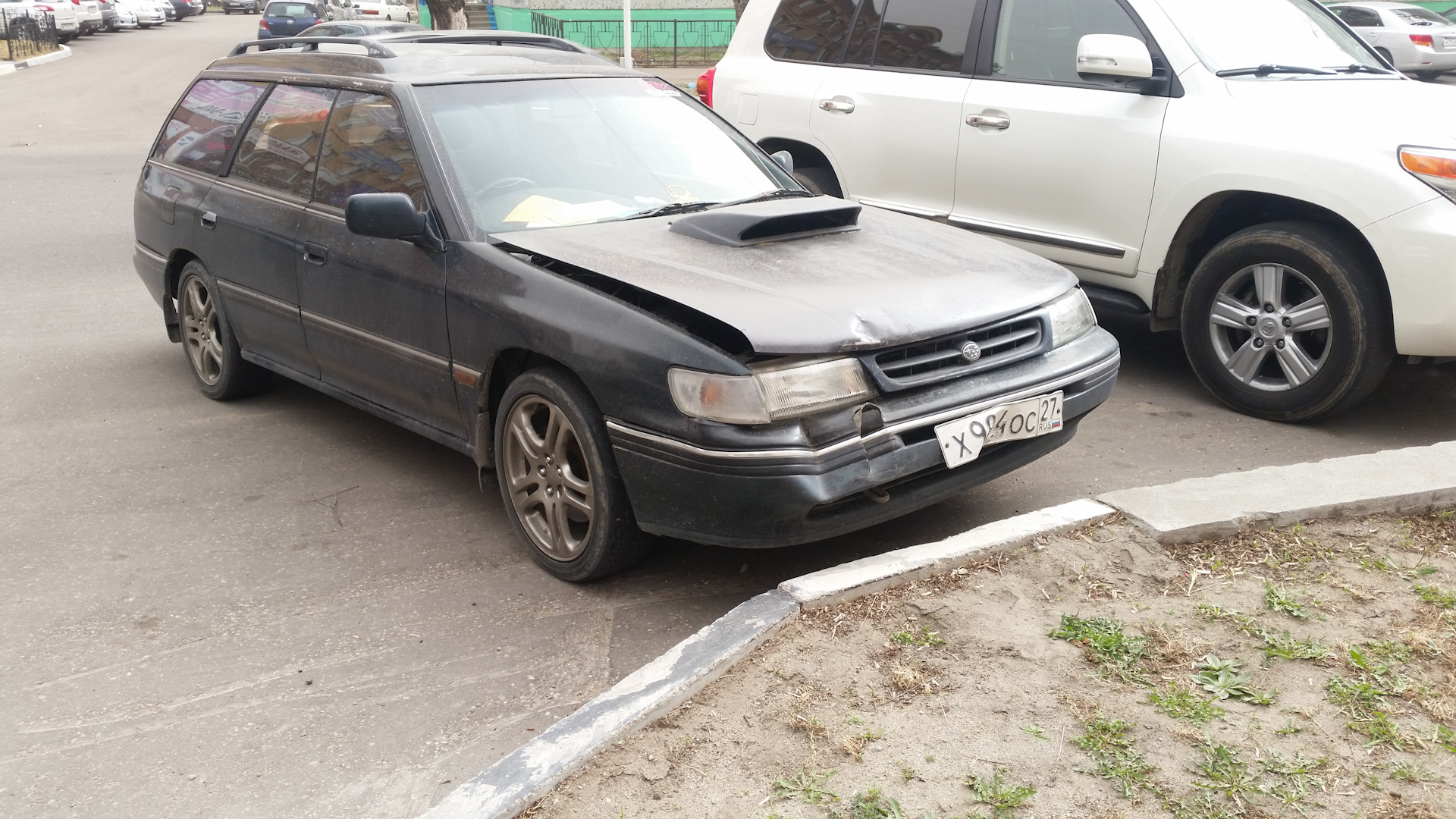 Давно не писал. Небольшое ДТП и реставрация — Subaru Legacy (BC/BJ/BF), 2  л, 1992 года | ДТП | DRIVE2