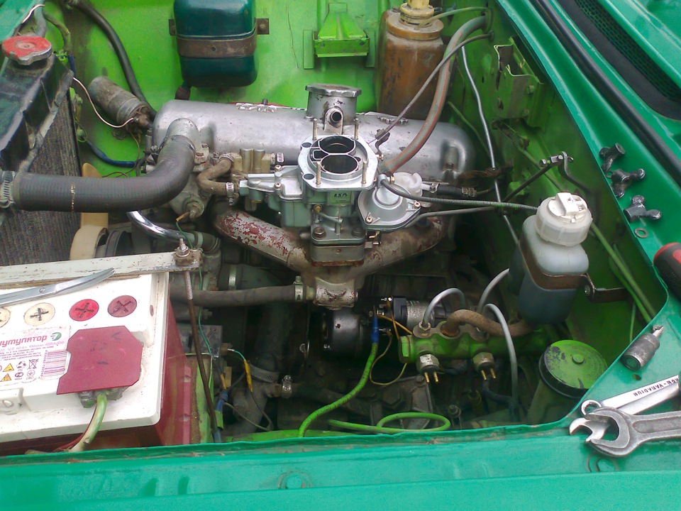 Замена стартера. — ИЖ Москвич 412, 1,5 л, 1975 года | своими руками ...