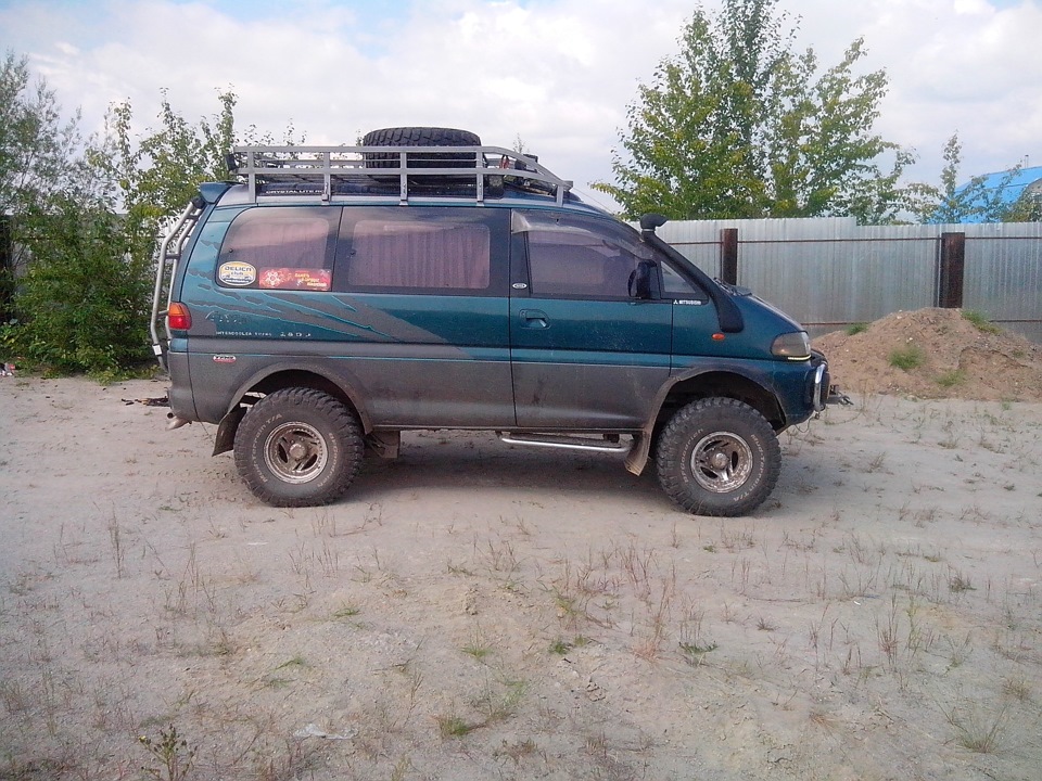 Delica l400 35 колеса