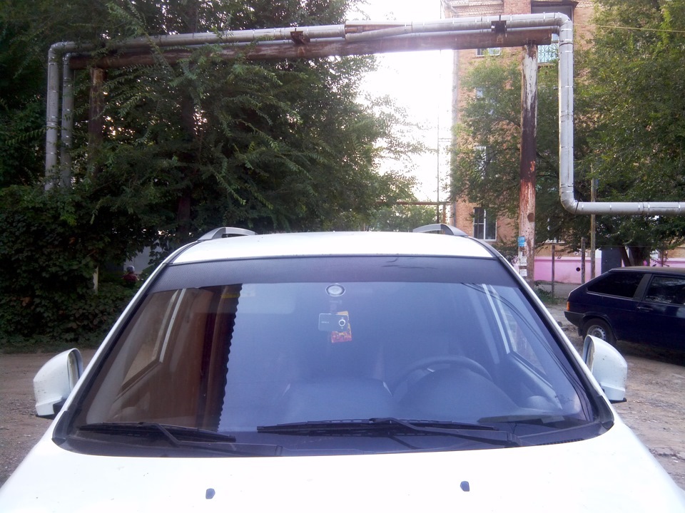 Замена полоски на лоб))) — Lifan X60, 1,8 л, 2013 года | другое | DRIVE2