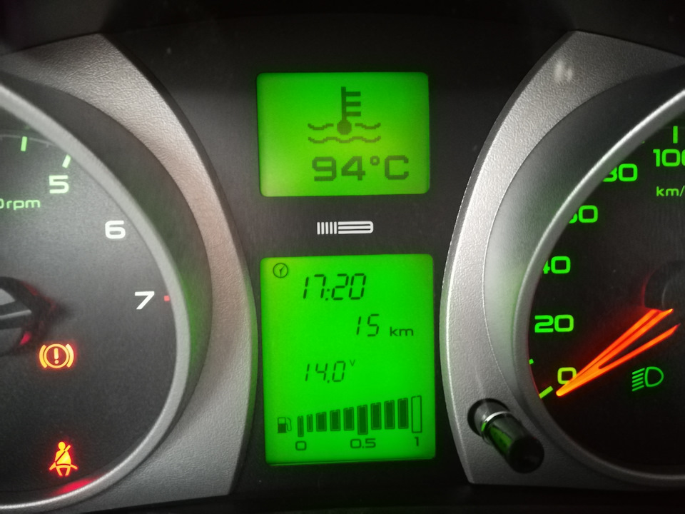 Замена комбинации приборов. — DRIVE2