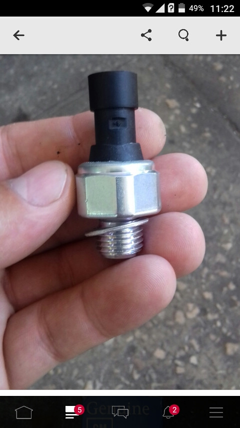 Горит масленка — Chevrolet Lanos, 1,5 л, 2009 года | поломка | DRIVE2