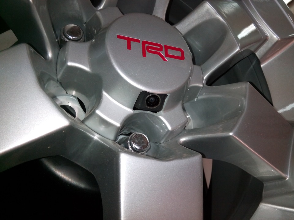 Скрытый монтаж камеры заднего вида. — Toyota FJ Cruiser, 4 л, 2007 года ...