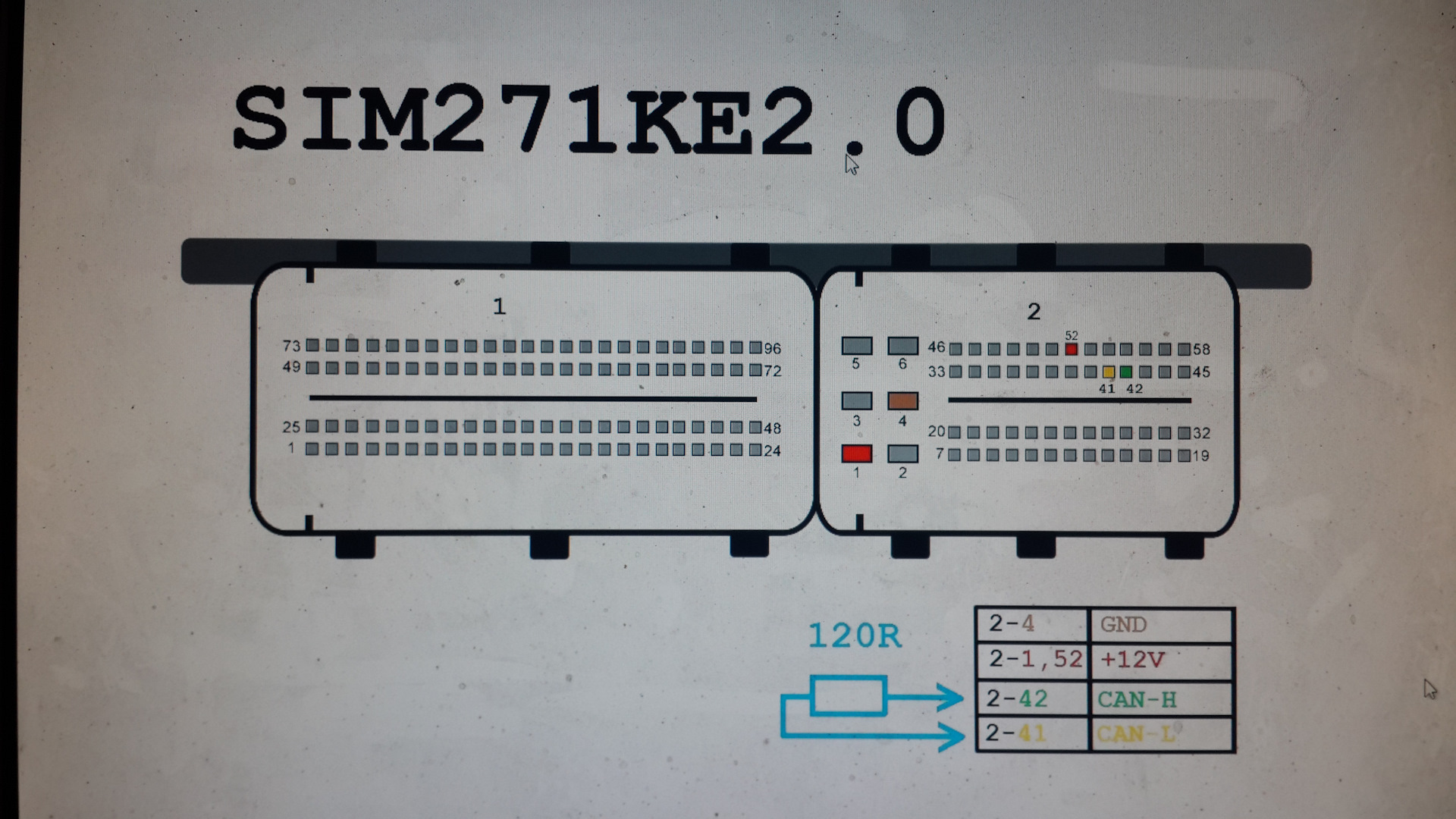 SIM-271de2.0 Siemens pinout