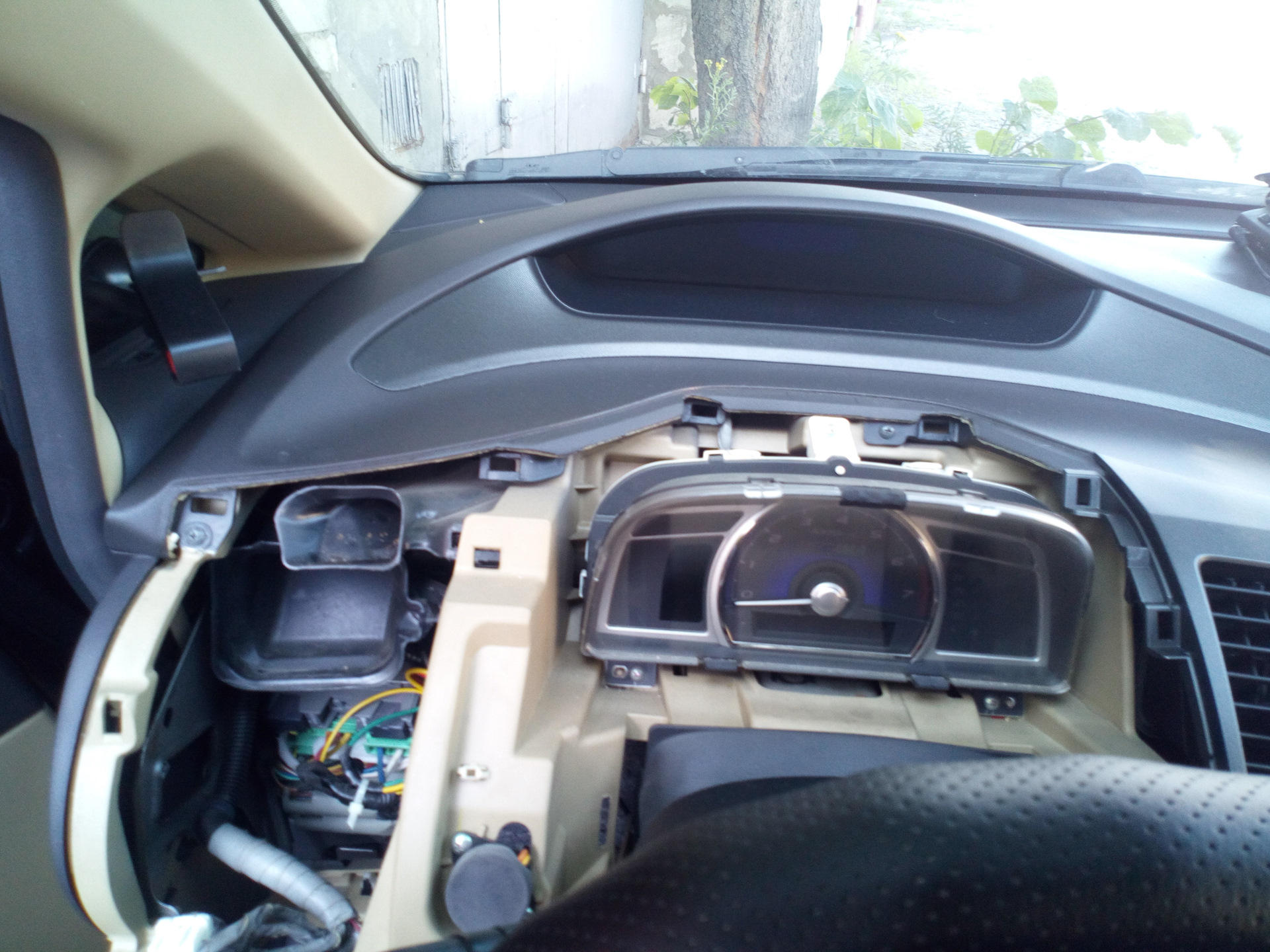 Jazz II Как снять щиток приборной панели Honda Jazz - Форум AutoPeople