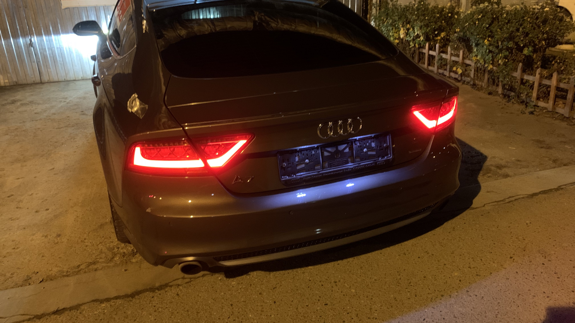 Audi A7 Sportback (1G) 3.0 дизельный 2012 | Тачка Бетмена на DRIVE2
