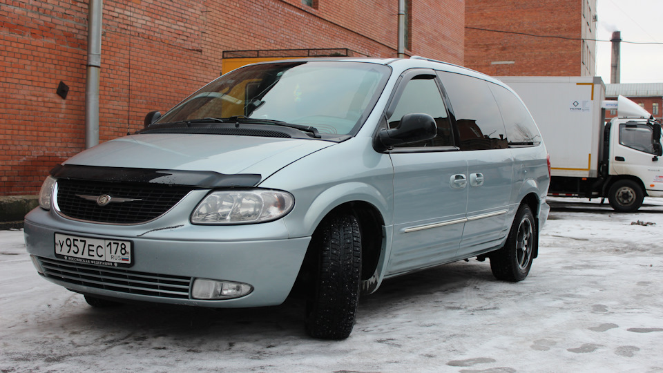 Втулки стабилизатора. — Chrysler Town and Country, 3.8 л
